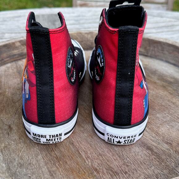 Converse x Transformers Chuck Taylor All Star High Mens Sz 6.5 Autobots A11659C - Picture 6 of 12